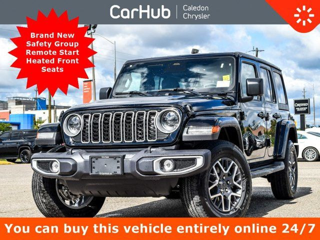 2025 Jeep Wrangler Sahara 4Door Freedom Top 12.3Display Blind in Cars & Trucks in Mississauga / Peel Region
