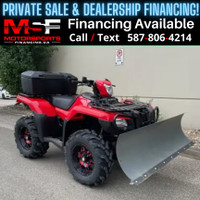 2022 HONDA RUBICON 520 WITH PLOW (FINANCING AVAILABLE)