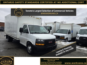 2019 GMC Savana 3500 G3500 - 16Ft Box V8 Gas - Clean Carfax - Ce