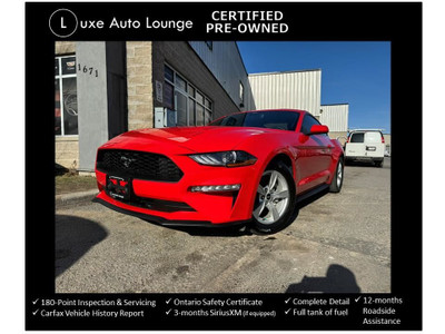 2022 Ford Mustang ONLY 2300KM!!!! 6SPD, LIKE BRAND NEW!!!