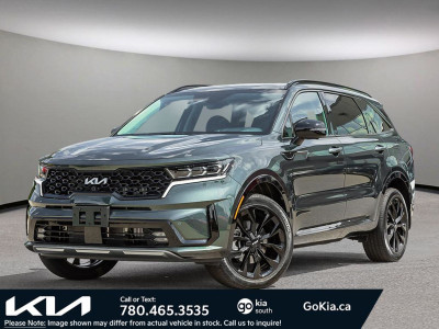 2022 Kia Sorento SX 2.5T AWD; PANORAMIC SUNROOF, BOSE, NAV, HUD,