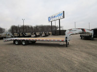 2024 K-Trail Galvanized Beavertail Gooseneck Trailer 23,075 Lb -