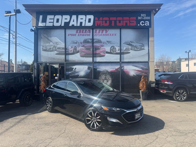 2021 Chevrolet Malibu RS, Camera, Blutooth, Power Seats, Alloy,  in Cars & Trucks in Mississauga / Peel Region