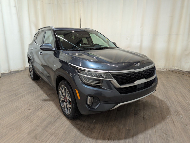 2021 Kia Seltos SX Turbo AWD | No Accidents | Leather | Heate... in Cars & Trucks in Calgary - Image 2