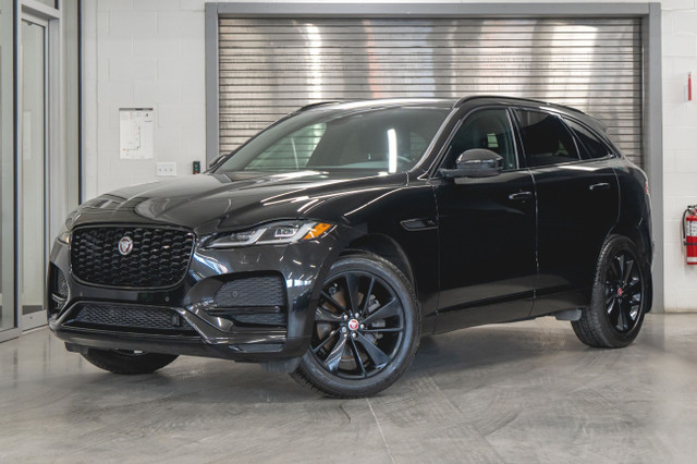 2023 Jaguar F-PACE S P250 *BLACK PACK, CARPLAY, ADAPT CRUISE!* in Cars & Trucks in Laval / North Shore