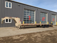 2024 Double A Trailers Gooseneck High Boy Trailer - 8.5'x30' (23