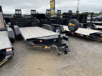 2023 Miska 16' Contractor Pkg. Equipment Float Trailer