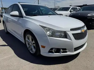4MKAUTO 514 865 4438 2012 Chevrolet Cruze FWD, 4 Cyl. 1.4L Automatique, 173,254 km certifié elle est...