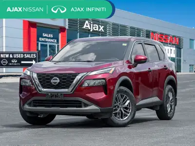 2022 Nissan Rogue S CLEAN CARFAX | ONE OWNER Scarlet Ember Tintcoat 2.5L 4-Cylinder DOHC 16V AWD CVT...