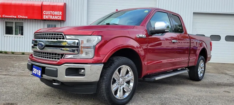 2018 F150 LARIAT w/3.5L ECOBOOST, HEATED AND COOLED LEATHER SEAT