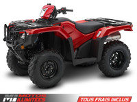 2024 honda TRX520 Foreman Frais inclus+Taxes