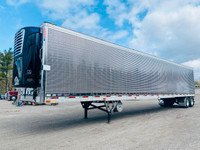 2011 UTILITY 53'FT STAINLESS STEEL TANDEM  REEFER TRAILER
