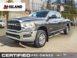 2019 RAM 2500 Big Horn | Soft Tonneau Cover | Low KM | Diesel
