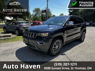 2017 Jeep Grand Cherokee Limited | ACCIDENT FREE | AWD |