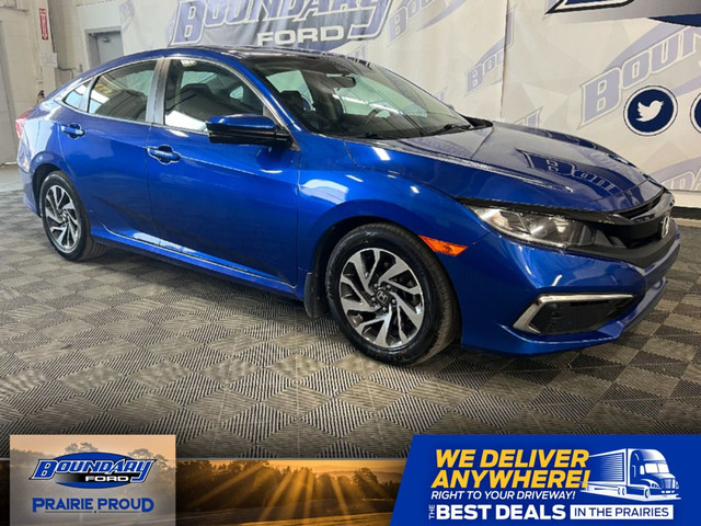2019 Honda Civic Sedan EX 2.0 VTEC | HTD SEATS | SUNROOF | REMOT in Cars & Trucks in Lloydminster