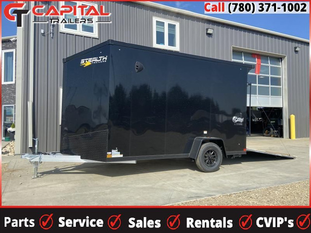 2024 Stealth Trailers 7FT X 12FT Cobra Aluminum Enclosed Cargo T in Cargo & Utility Trailers in Strathcona County