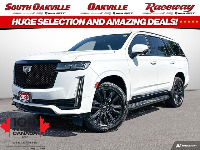 2023 Cadillac Escalade SPORT | APPLE CARPLAY | HUD | SUNROOF | D in Cars & Trucks in Oakville / Halton Region