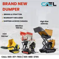 2024 CAEL Mini dumper crawler