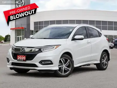 WAS: $29498 NOW: $28498 plus taxes and licensing fees2020 Honda HR-V Touring – Fully Loaded | Low KM...