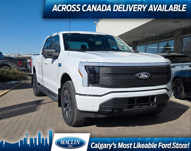 2025 Ford F-150 Lightning FLASH | MAX TOW PKG | MOBILE PWR CORD  in Cars & Trucks in Calgary