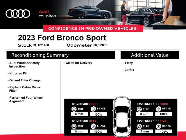 2023 Ford Bronco Sport Big Bend in Cars & Trucks in Windsor Region - Image 4