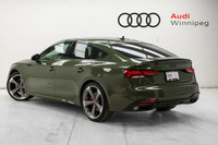 Locally owned + accident-free! Get noticed in this bold District Green Metallic 2024 Audi A5 Sportba... (image 5)