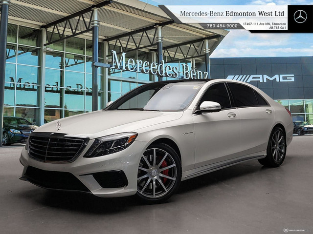 2015 Mercedes-Benz S S 63 AMG 4MATIC SEDAN - Low Kms - Handcraft in Cars & Trucks in Edmonton