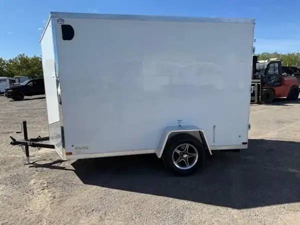 FOREST RIVER ULAFT 6X10 SINGLE AXLE BARN DOOR in Cargo & Utility Trailers in Kingston - Image 3