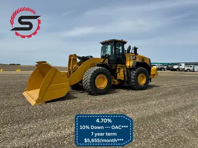 NEW Engine under Warranty! 1 Owner 2022 CAT 982 Wheel Loader Aggregate Handler HRS: 11,249 Idle hour...