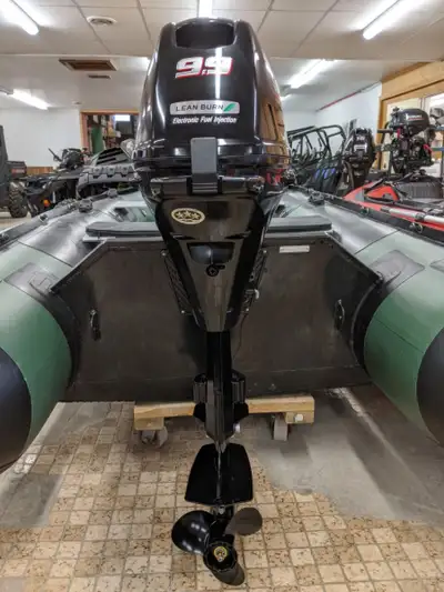 2021 Suzuki DF9.9BEL outboard is a great choice when potential horsepower age restrictions are in pl...