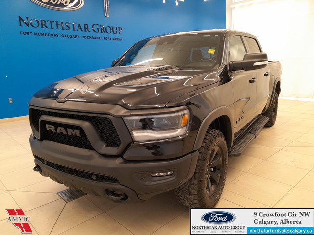 2022 Ram 1500 Rebel REBEL NIGHT EDITION - HEATED LEATHER SEATS - in Cars & Trucks in Calgary