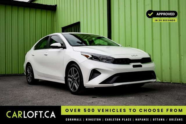 2024 Kia Forte EX+ • SUNROOF • HEATED SEATS • WIRELESS CHARGING in Cars & Trucks in Cornwall