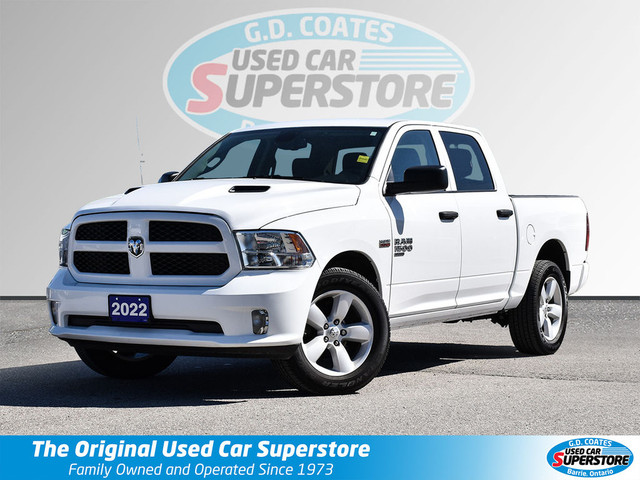 2022 Ram 1500 Classic Tradesman Crew Cab 4x4 ~Camera ~Bluetooth  in Cars & Trucks in Barrie