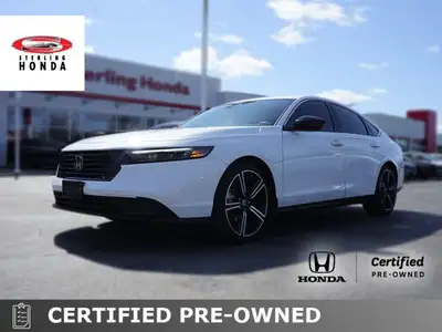 Experience the thrill of effortless driving with the 2024 Honda Accord Hybrid Sport. This stunning P...