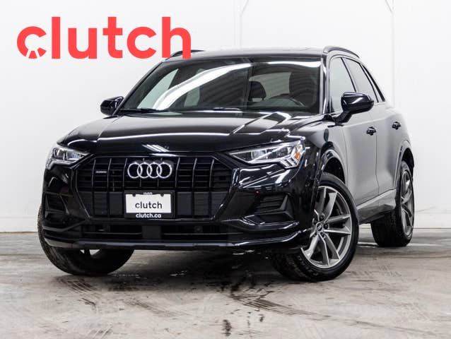 2022 Audi Q3 45 Komfort AWD w/ Apple CarPlay & Android Auto, Rea in Cars & Trucks in Ottawa