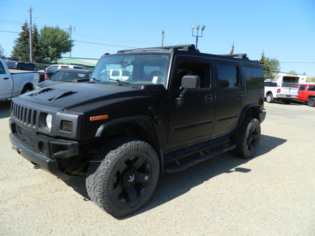 2005 HUMMMER H2 4X4/LEATHER INTERIOR 6.0L ENGINE in Cars & Trucks in Edmonton