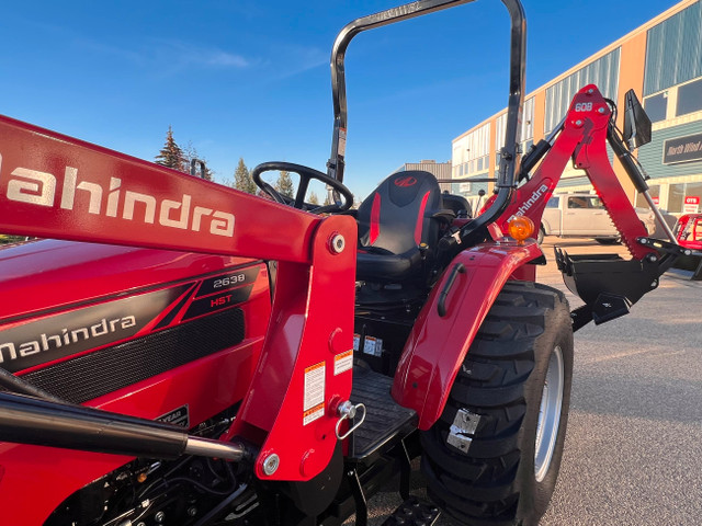 NEW MAHINDRA tractor 2638 BACKHOE 0% Financing  in Farming Equipment in Edmonton - Image 3