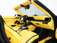 UNIQUE 2022 Porsche 911 Turbo S Cabriolet, Complete Custom Yellow Interior with Diamond Stitching th... (image 9)