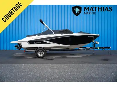 Bateau Plaisance GLASTRON 205 GT 4.5L/ALPHA 2019 Concessionnaire de bateaux et pontons neufs et d'oc...