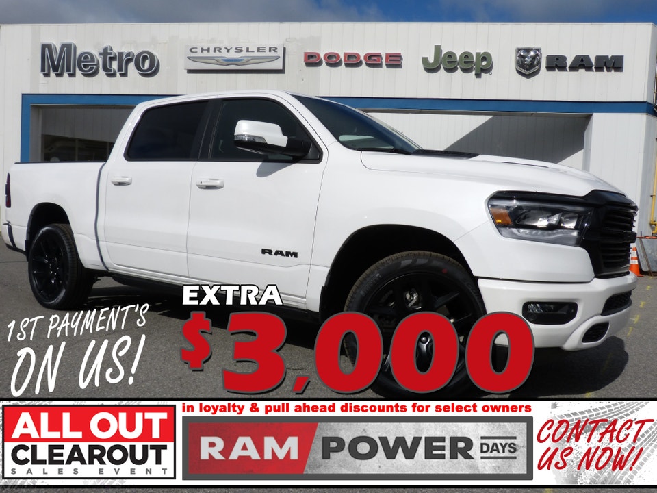 2022 Ram 1500 SPORT