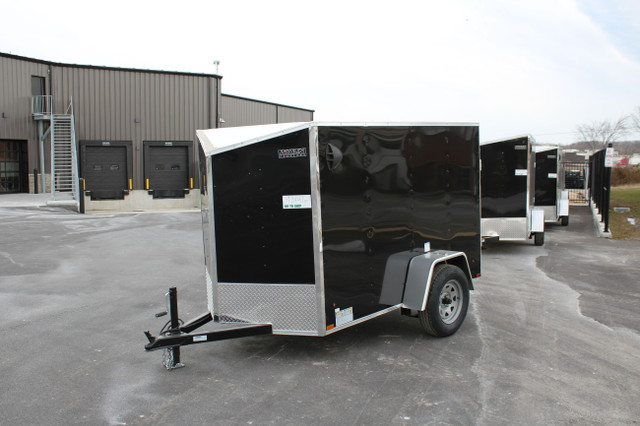 2024 Haulin HLAFT58SA 5x8 Enclosed Trailer in Cargo & Utility Trailers in Trenton
