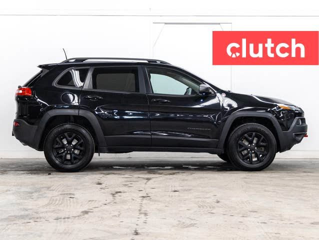 2018 Jeep Cherokee Trailhawk L Plus 4x4 w/Heated Front Seats, Bl in Cars & Trucks in Ottawa - Image 4
