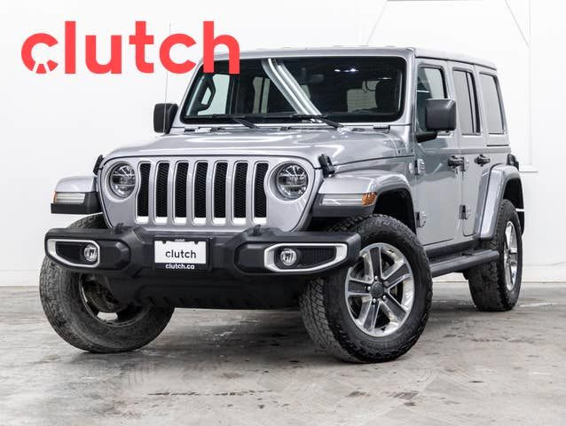 2021 Jeep Wrangler Unlimited Sahara 4X4 w/ Apple CarPlay & Andro in Cars & Trucks in City of Toronto