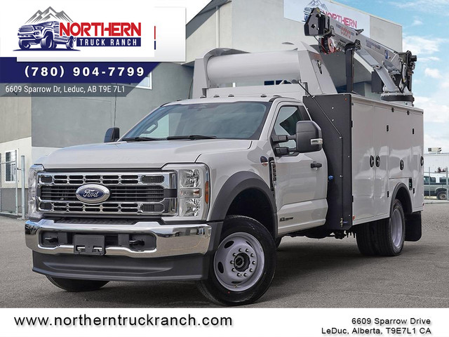 2024 Ford F-550 Chassis XLT MILRON SERVICE TRUCK 4X4 POWER ST... in Cars & Trucks in Edmonton