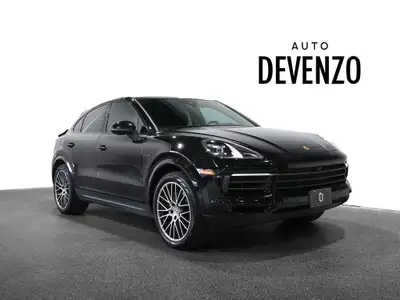 MSRP 131,000$ 2023 Porsche Cayenne Coupe E-Hybrid Platinum Edition, Chromite Black Metallic on Black...