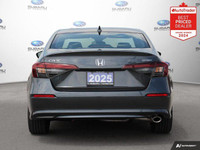 New Price! Odometer is 3458 kilometers below market average! Gray 2025 Honda Civic Sport FWD CVT 2.0... (image 3)