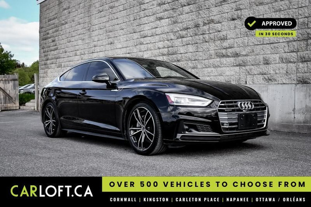 2018 Audi A5 Sportback 2.0 TFSI quattro Technik • SUNROOF • NAV in Cars & Trucks in Kingston