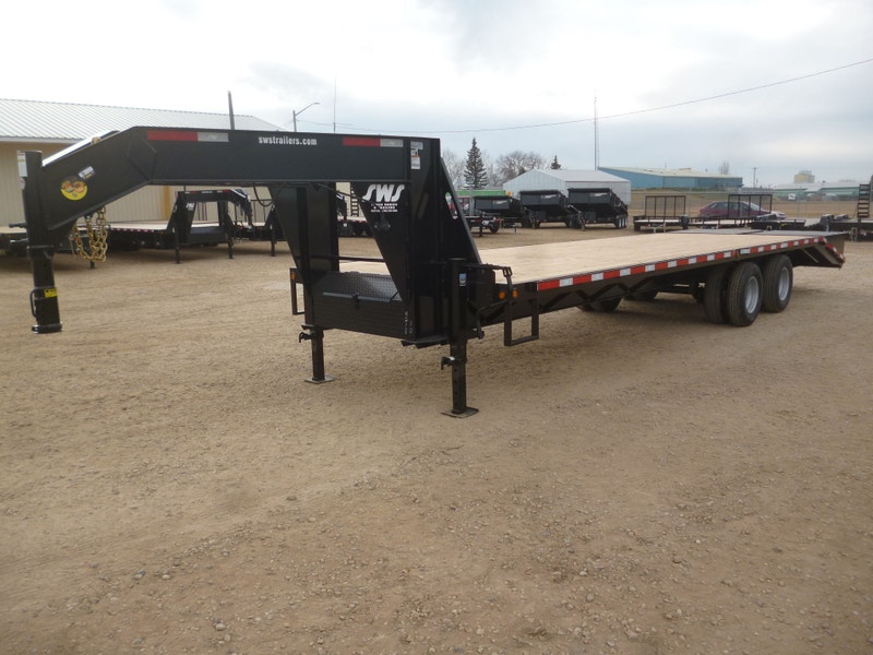 2023 SWS 30' Gooseneck Trailer (2) 10K Axles Heavy Equipment