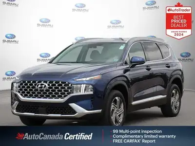 New Price! Stormy Sea 2023 Hyundai Santa Fe Preferred AWD 8-Speed Automatic with SHIFTRONIC 2.5L I4...