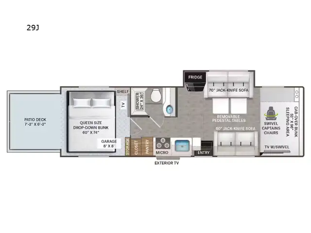 2024 Thor Motor Coach Outlaw 29J in RVs & Motorhomes in Abbotsford - Image 3
